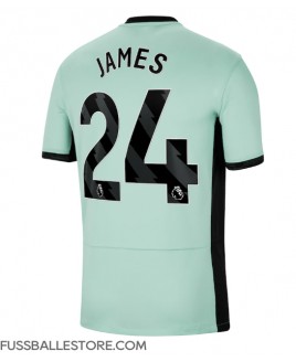 Günstige Chelsea Reece James #24 3rd trikot 2023-24 Kurzarm